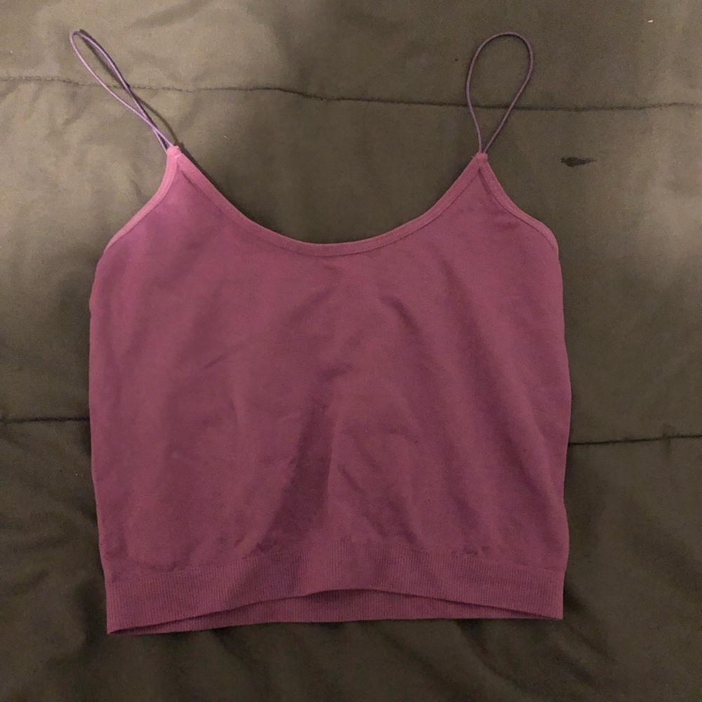 Fusia color Crop Top